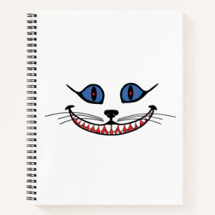 Cuaderno Sonrisa del Gato de Cheshire PERSONALIZAR