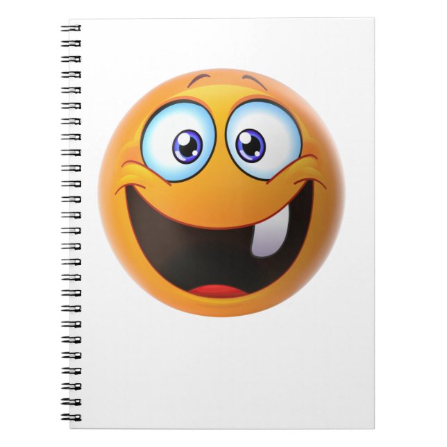 Cuaderno Sonrisa sin dientes Amarillo (Frente)