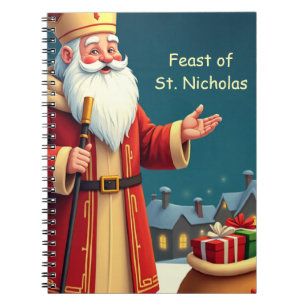 Cuaderno Sonrisas y buenos deseos del día de San Nicolás