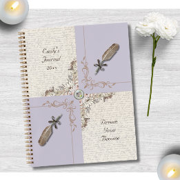 Cuaderno Sophisticated Pale Lavender Personal Journal