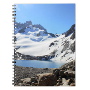Cuaderno Soporte cercano Fitz Roy del lago glacier