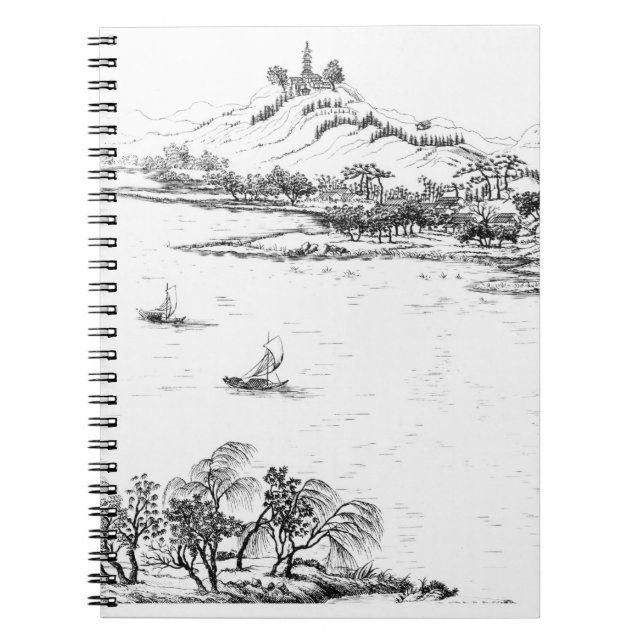 Cuaderno Soporte Chang y lago Chou, de la 'Anglo-Ji de (Frente)
