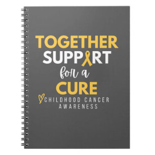 Cuaderno soporte conjunto para curar el cáncer Espiral de b
