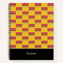 Cuaderno Sorprendente arte africano, vibración tropical de 