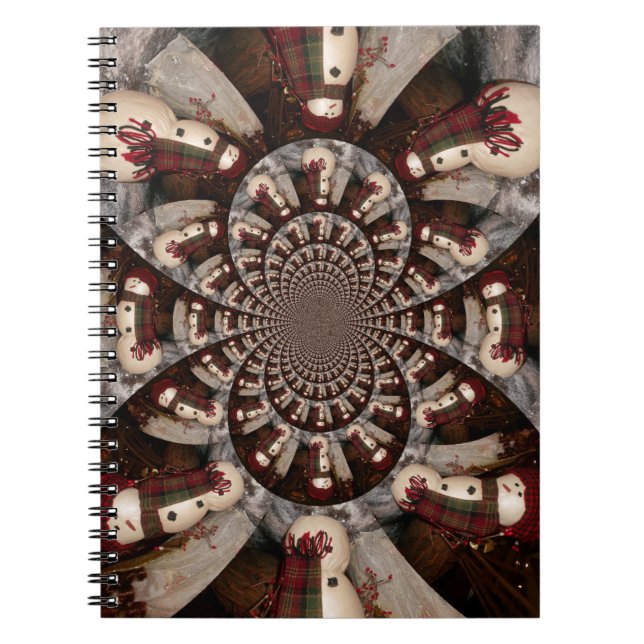 Cuaderno Sorprendente hombre de nieve (Frente)