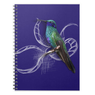 Cuaderno Sorprendente Hummingbird - personaliza agregando n