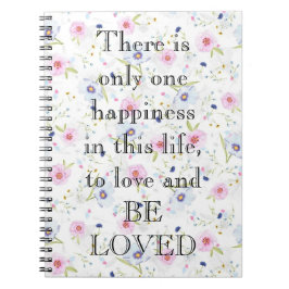 Cuaderno Sorprendente pintura rosa con amor un bloc de nota