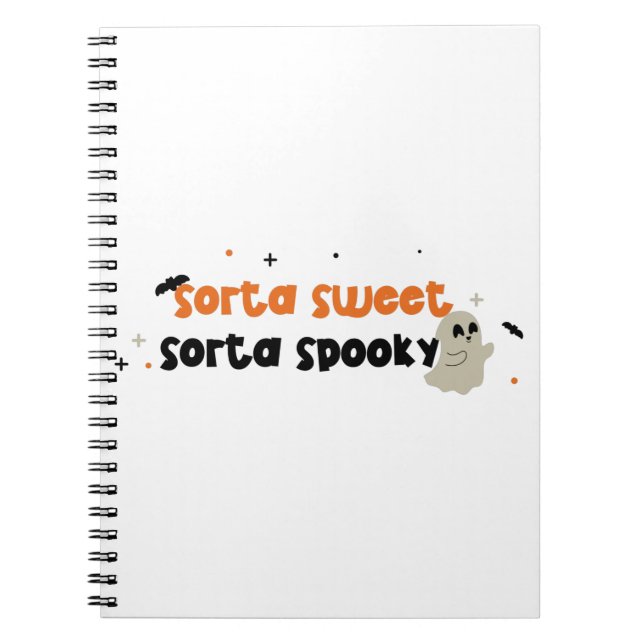 Cuaderno Sorta Sweet Sorta Spooky (Frente)