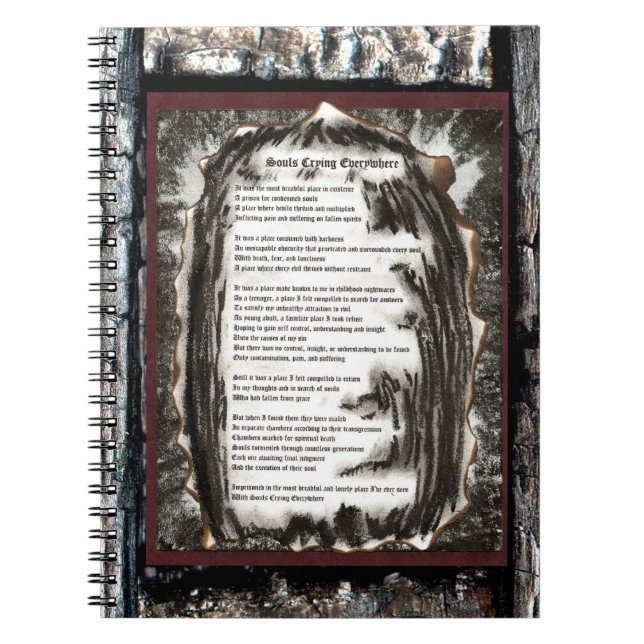 Cuaderno Souls Crying Everywhere (Frente)