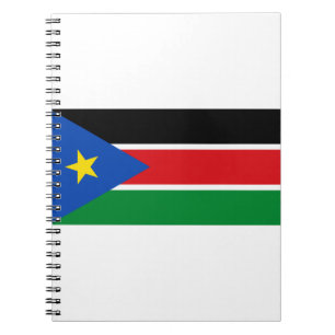 Cuaderno South Sudan Flag