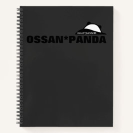 Cuaderno souvenir de material de Ossan*Panda