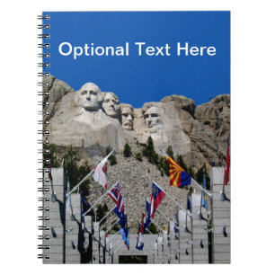 Cuaderno Souvenir de Mount Rushmore Dakota del Sur