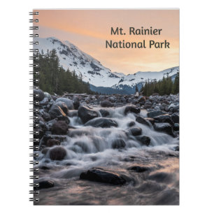 Cuaderno Souvenir del Parque Nacional de Rainier