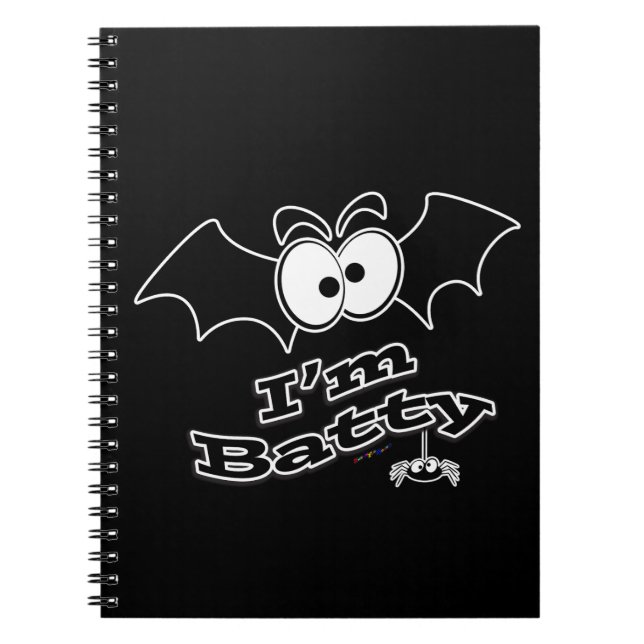 Cuaderno Soy Batty Crazy Eyes (Frente)
