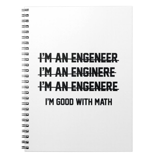 Cuaderno Soy bueno con las matemáticas (Frente)