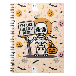 Cuaderno Soy como un Halloween de diversión Spooktacular li