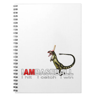 Cuaderno Soy dinosaurio del béisbol