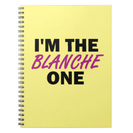 Cuaderno Soy el Blanche One