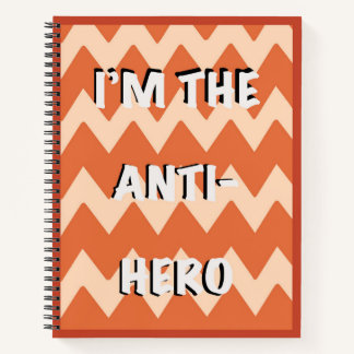 Cuaderno Soy el bloc de notas anti héroe