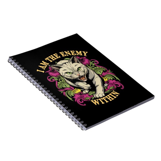Cuaderno Soy el enemigo interno Harris Walz 2024 (Lado Derecho)