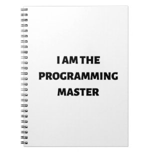 Cuaderno Soy el maestro de programación