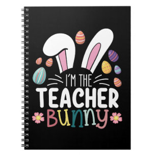 Cuaderno Soy el partido de Pascua de Maestros Bunny