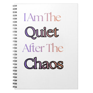 Cuaderno Soy El Silencio Después Del Caos