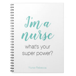 Cuaderno Soy enfermera, ¿cuál es tu superpoder?