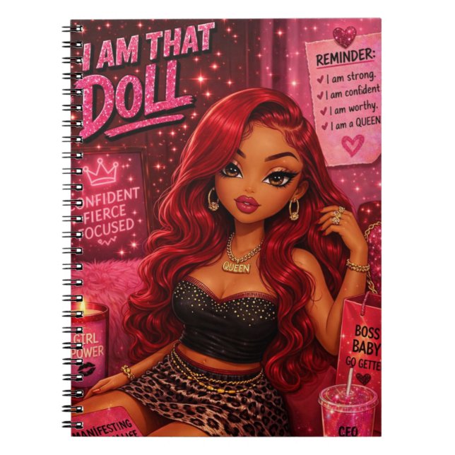 Cuaderno Soy Esa Muñeca (Frente)