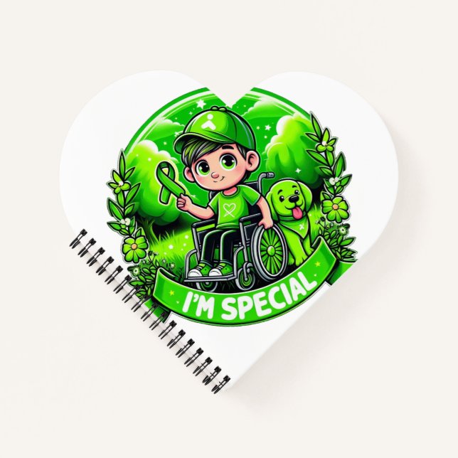Cuaderno 🌟 Soy especial - Diseño de conciencia sobre la pa (Anverso)