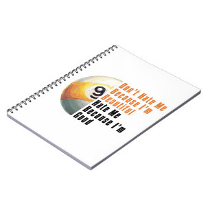 Cuaderno Soy Hermosa, Soy Buena 9 Ball