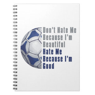 Cuaderno Soy Hermosa, Soy Buena Futbal