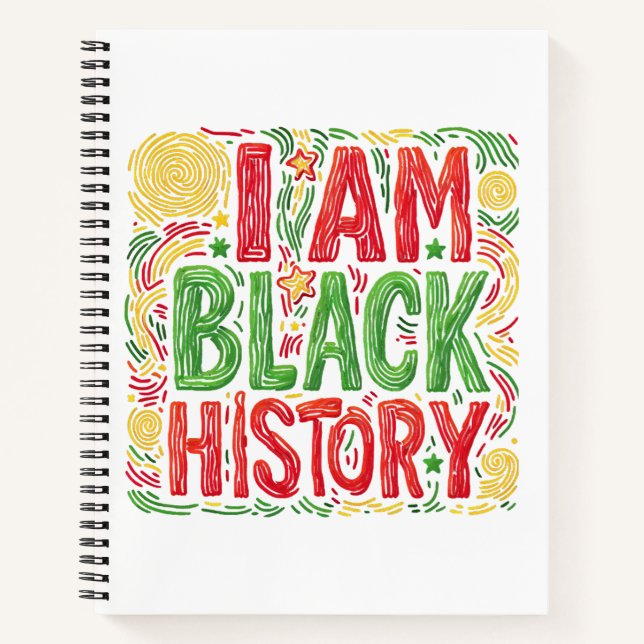 Cuaderno Soy historia negra - Activismo negro (Anverso)