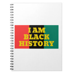 Cuaderno Soy historia negra en fuente de oro