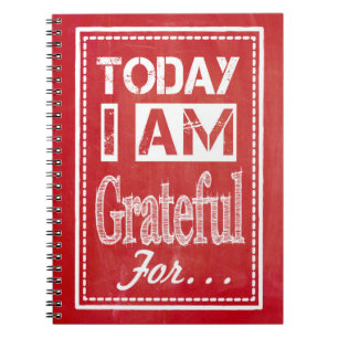 Cuaderno "Soy hoy agradecido para…" Diario de la gratitud