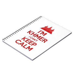 Cuaderno Soy jemer, no puedo mantener la calma