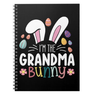 Cuaderno Soy la abuela conejita Pascua ropa familiar a jueg