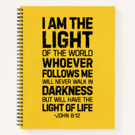 Cuaderno Soy La Luz Del Mundo, Juan 8:12