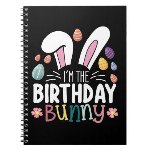 Cuaderno Soy la pareja de cumpleaños de la familia Bunny Ea