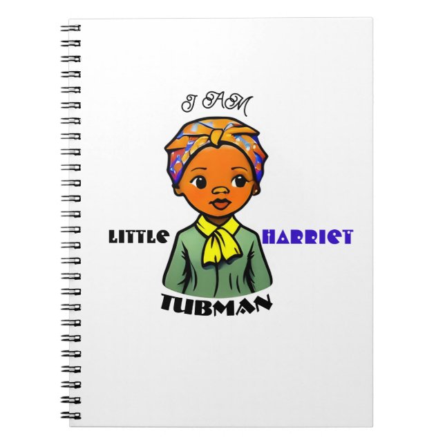 Cuaderno Soy la pequeña historia negra de Harriet Tubman (Frente)