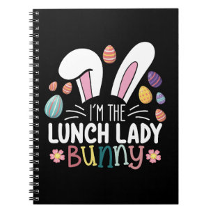 Cuaderno Soy La Señora Del Almuerzo Conejito Pascua Matchin