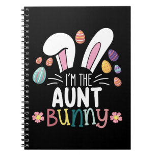 Cuaderno Soy La Tía Bunny Pascua Ropa Familiar Igual