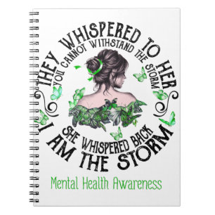 Cuaderno Soy La Tormenta Concienciación Sobre La Salud Ment