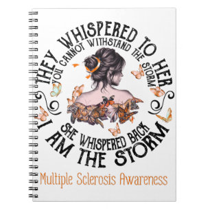 Cuaderno Soy La Tormenta De La Conciencia De La Esclerosis 