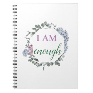 Cuaderno Soy Lo Suficientemente Inspiradora Afirmación