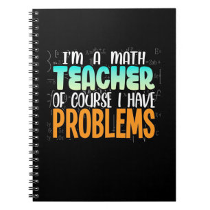Cuaderno Soy Maestra De Matemáticas