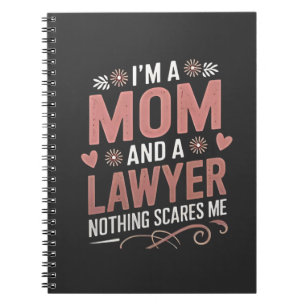 Cuaderno Soy mamá y abogada, nada me asusta