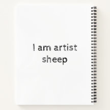 Soy merchandising de ovejas de artista