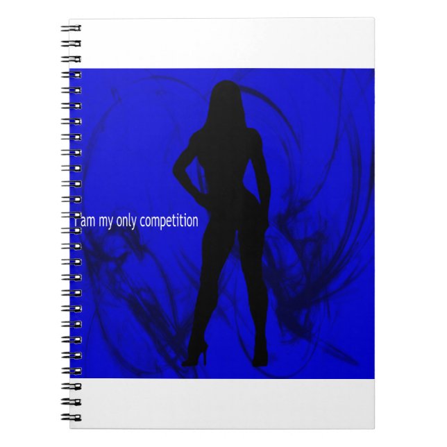 Cuaderno Soy mi única competencia - Fitness / Bodybuilder (Frente)