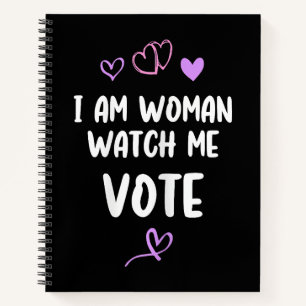 Cuaderno Soy Mujer Observarme Votar